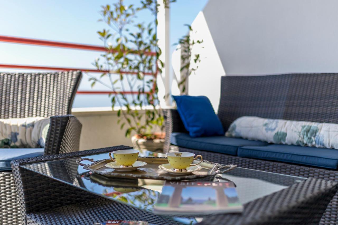 Seaside Penthouse With Hot Tub Sky Living Apartment Split Luaran gambar